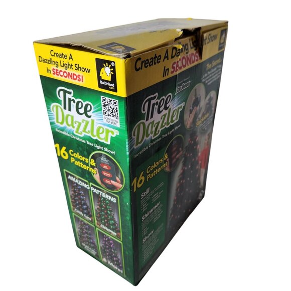 Star Shower Tree Dazzler LED Light Show by BulbHead 16 Colors & Patterns - Picture 2 of 8